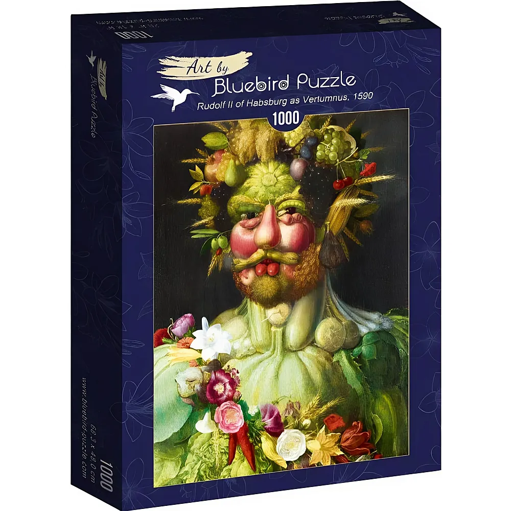 Bluebird Puzzle Giuseppe Arcimboldo Rudolf II of Habsburg as Vertumnus, 1590 - 1000 Teile