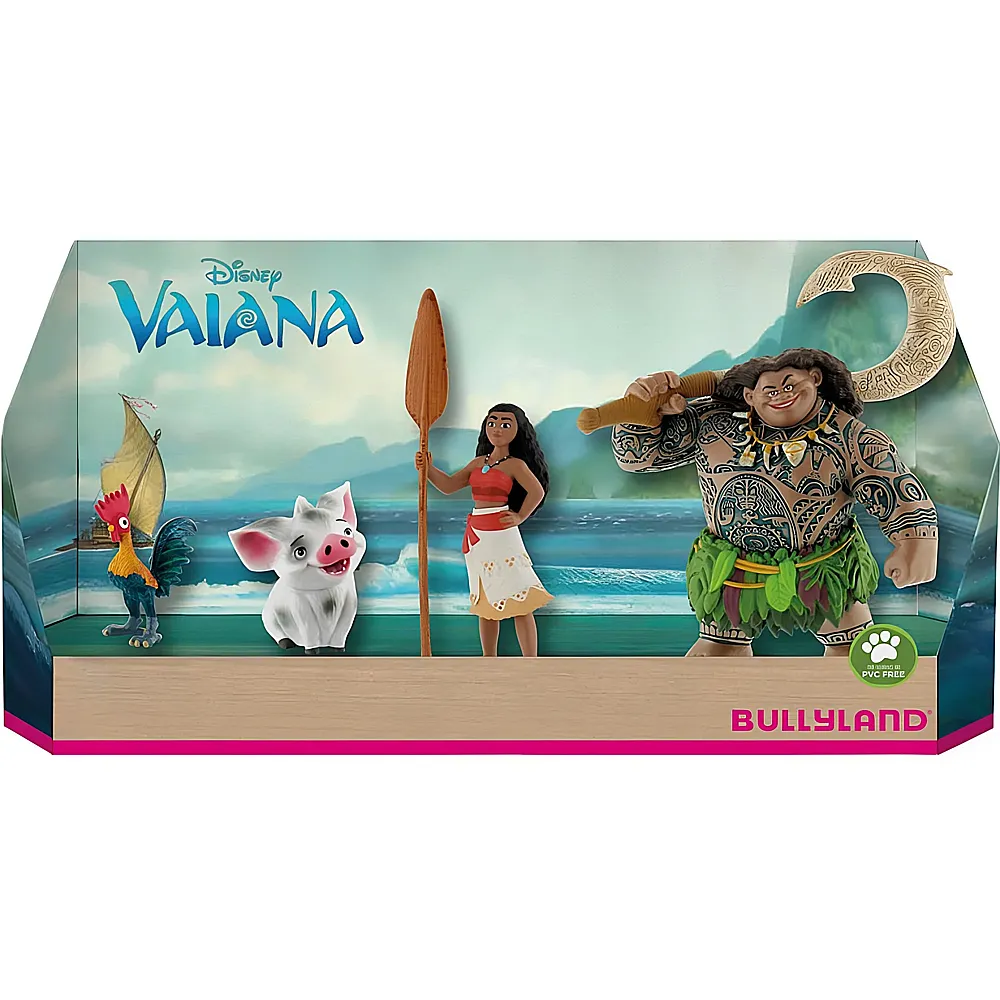 Bullyland Comic World Disney Princess Disney Vaiana Geschenk-Box | Lizenzfiguren