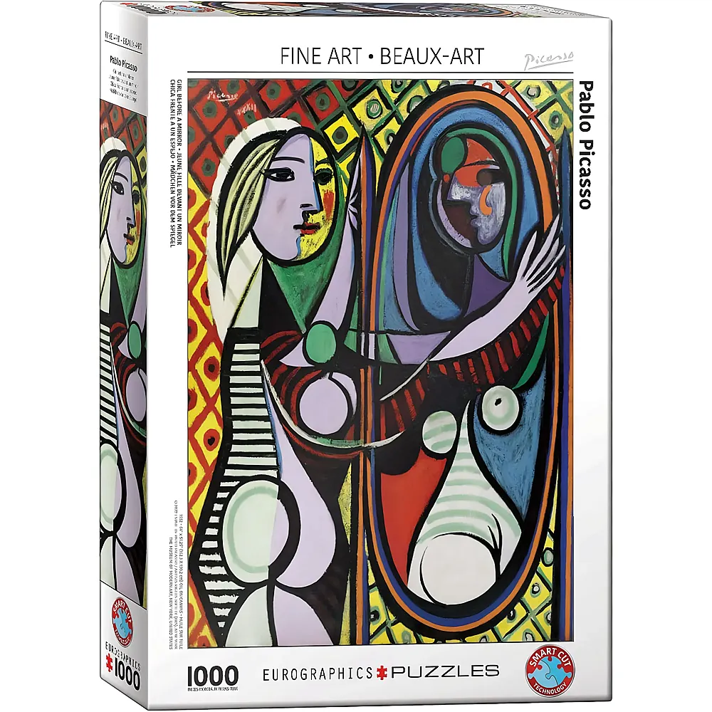 Eurographics Puzzle Pablo Picasso - M�dchen vor dem Spiegel - 1000 Teile