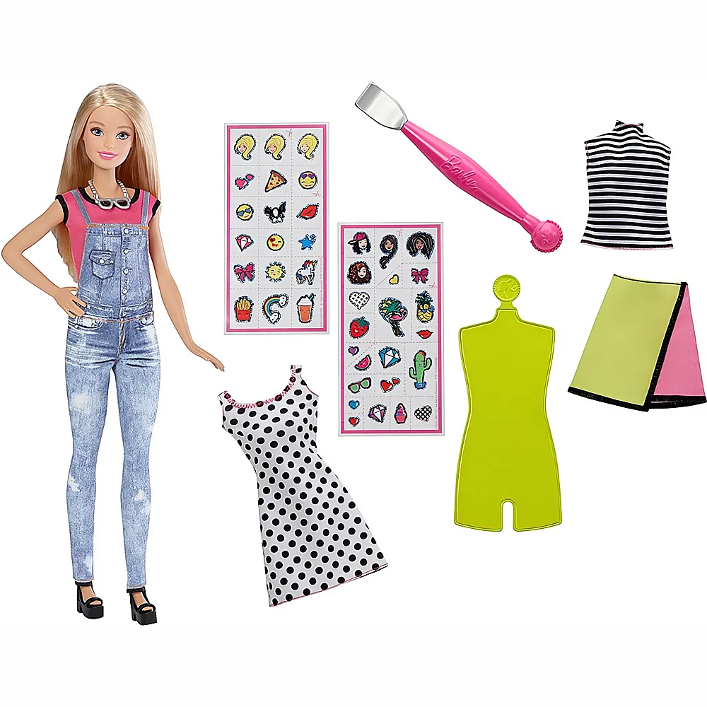 Barbie DIY Emoji Style Blond | Modepuppen