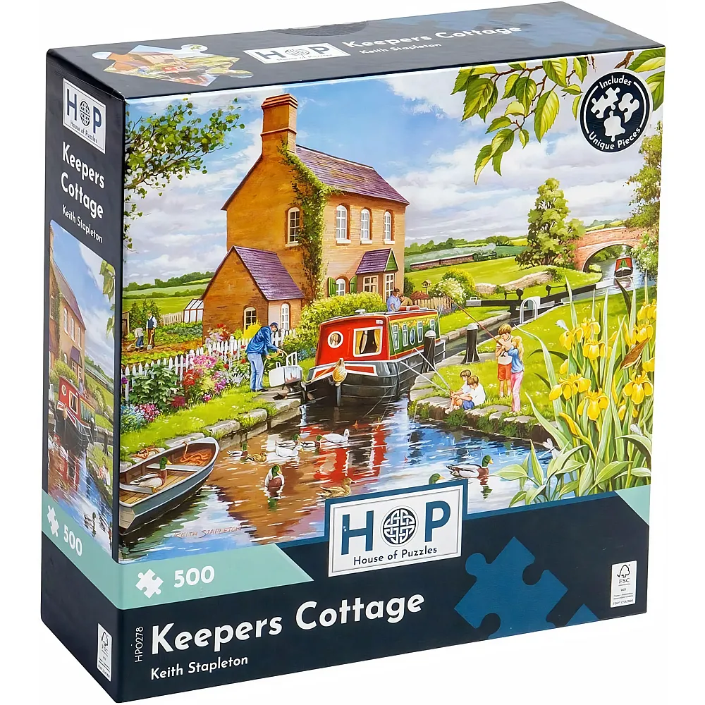 HOP - House of Puzzles Keepers Cottage 500Teile