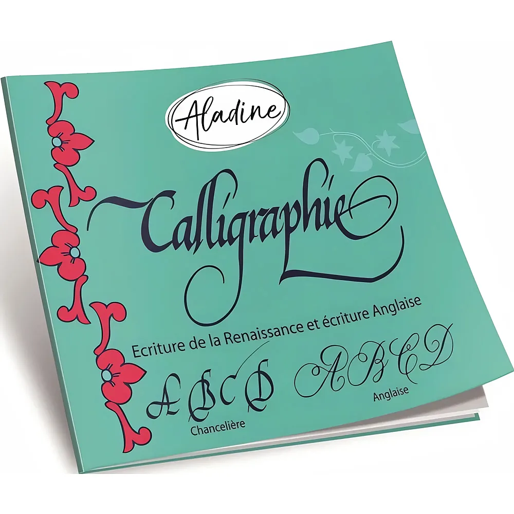 Aladine Kalligraphie-heft Englisch | Malsets