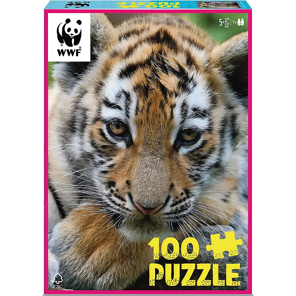 Ambassador Puzzle Tigerjunge 100Teile