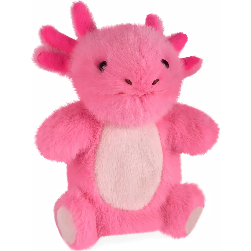 Doudou et Compagnie Handpuppe Axolotl 24cm