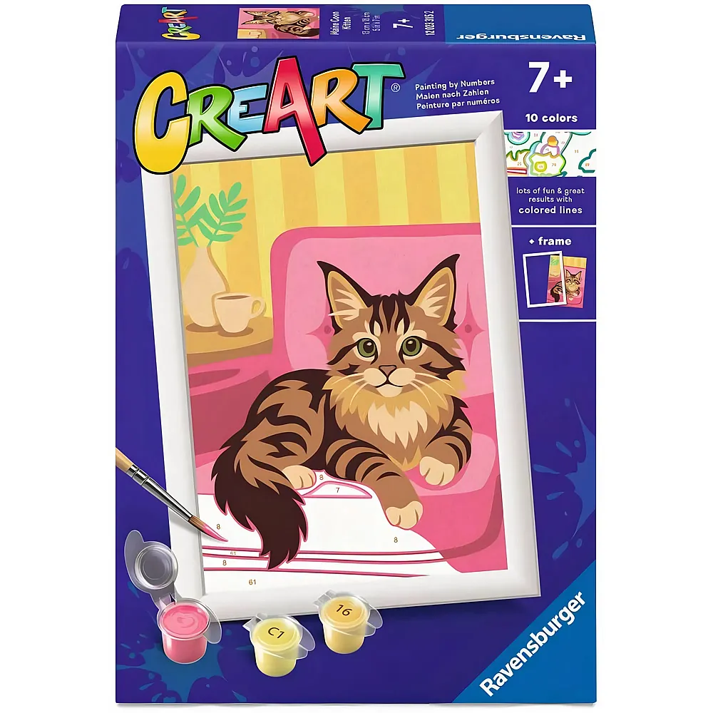 Ravensburger CreArt Maine Coon Katze