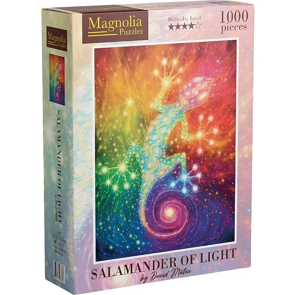 Magnolia Puzzle David Mateu Salamander of Light - 1000 Teile