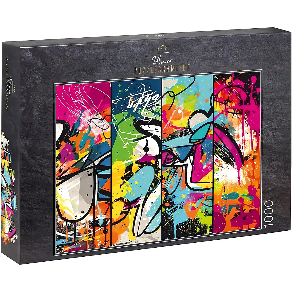 Ulmer Puzzleschmiede Graffiti Collage - 1000 Teile