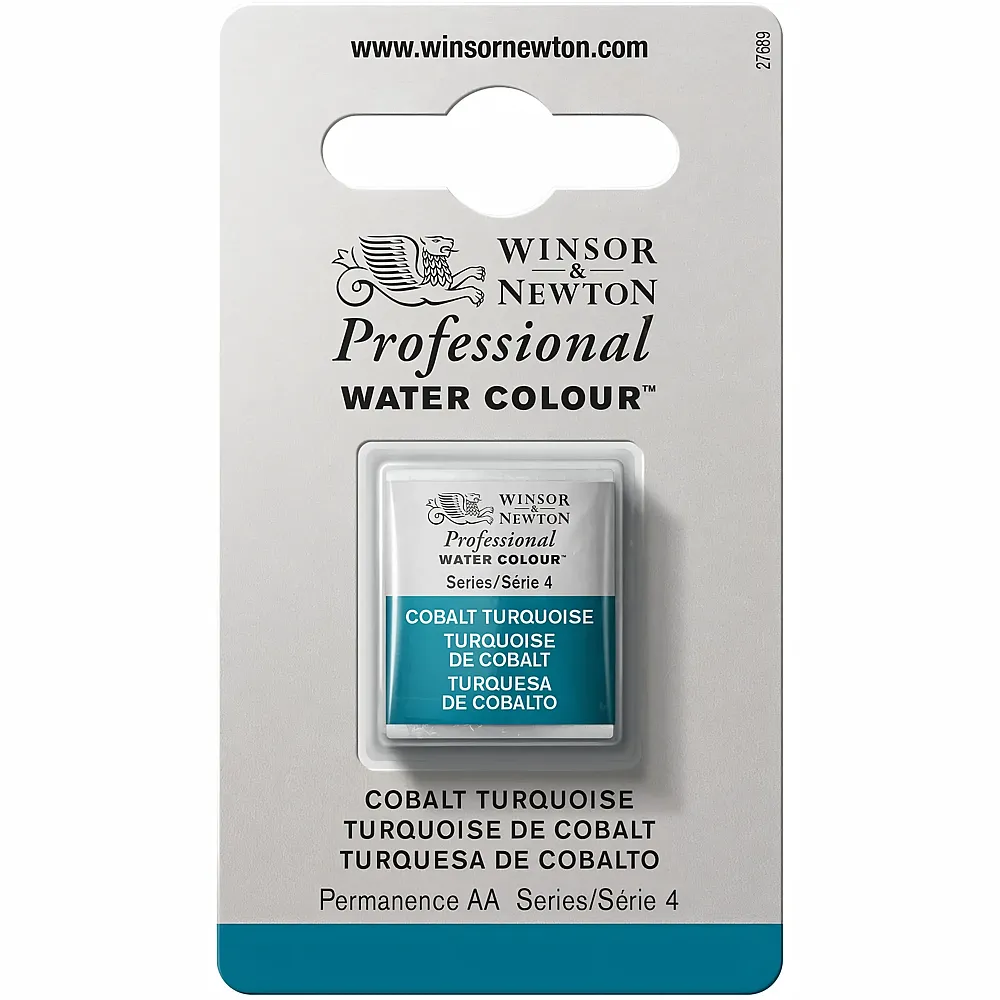 meinspielzeug - Winsor & Newton W&n Prof. Water Colour 1/2 Npfchen Kobalttrkis