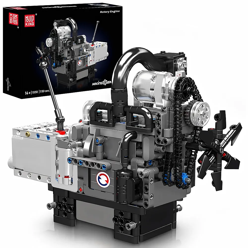 meinspielzeug - Mould King Engines Rotary Engine 10212 | Klemmbausteine Fahrzeuge