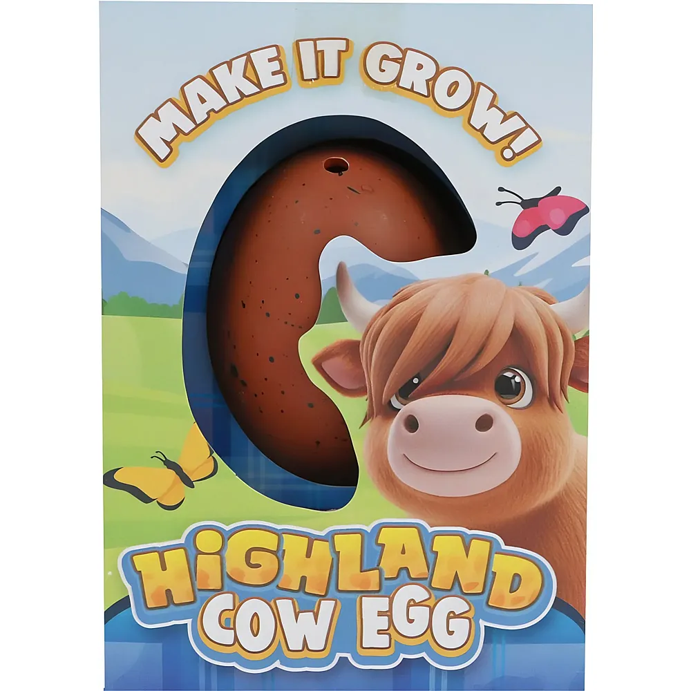Sombo Ei Highland Cow wachsend