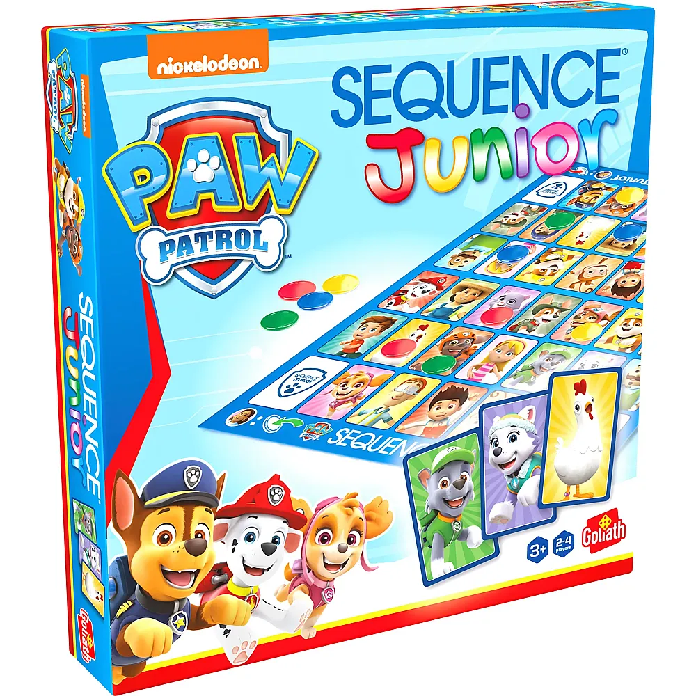 Goliath Spiele Sequence Junior Paw Patrol mult