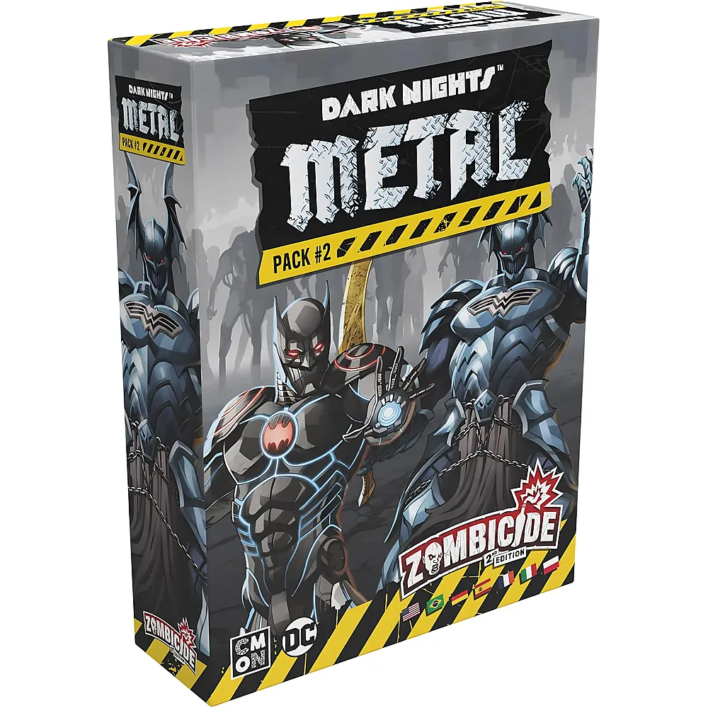 CMON Zombicide Dark Night Metal Pack 2 ml