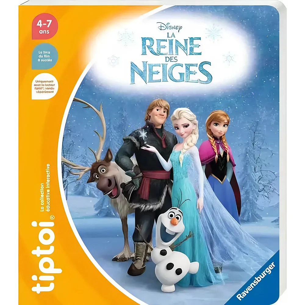 Ravensburger tiptoi Disney Frozen Disney La Reine des neiges