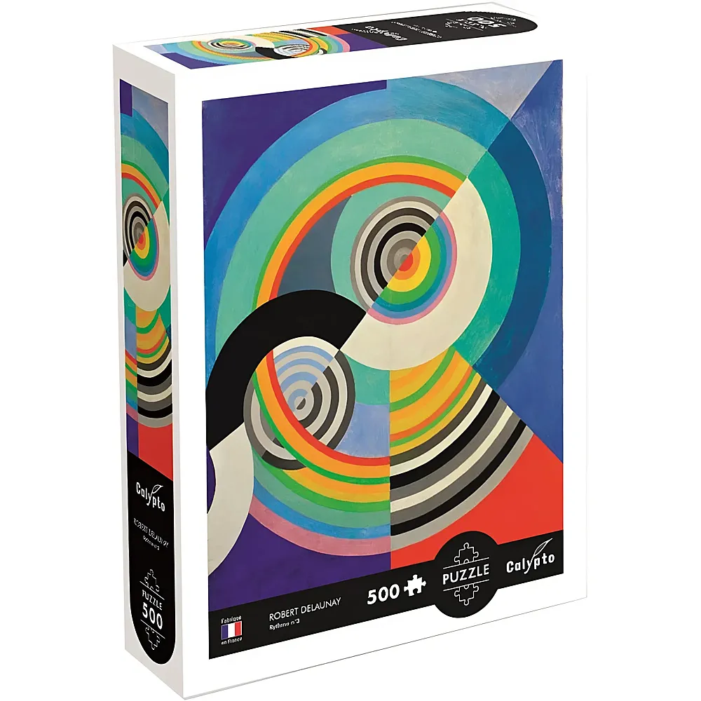 Calypto Puzzle Rhythmus Nr. 3, Robert Delauney - 500 Teile