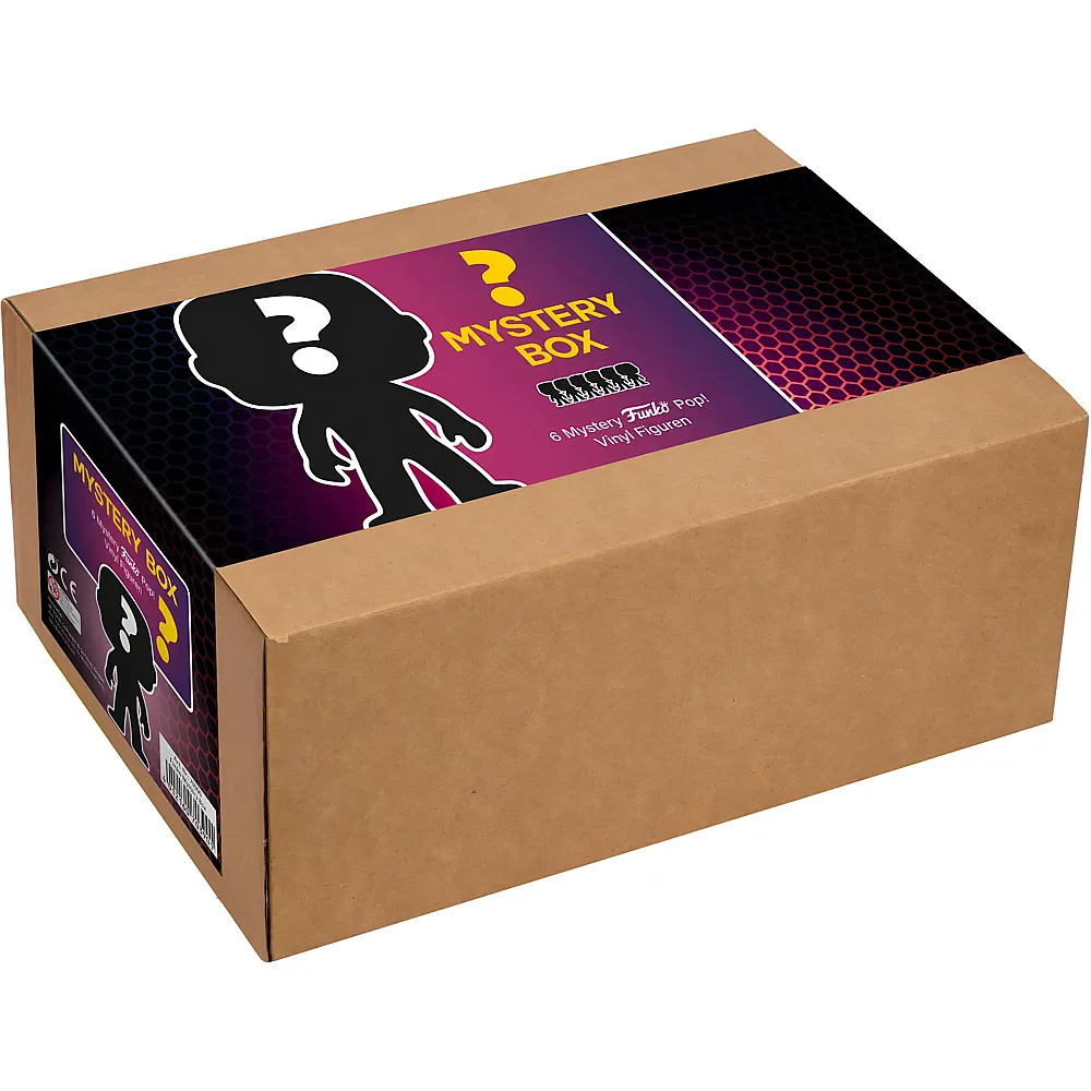 Funko Pop 6er Pack Mystery Box - 10 cm - Lizenzfiguren
