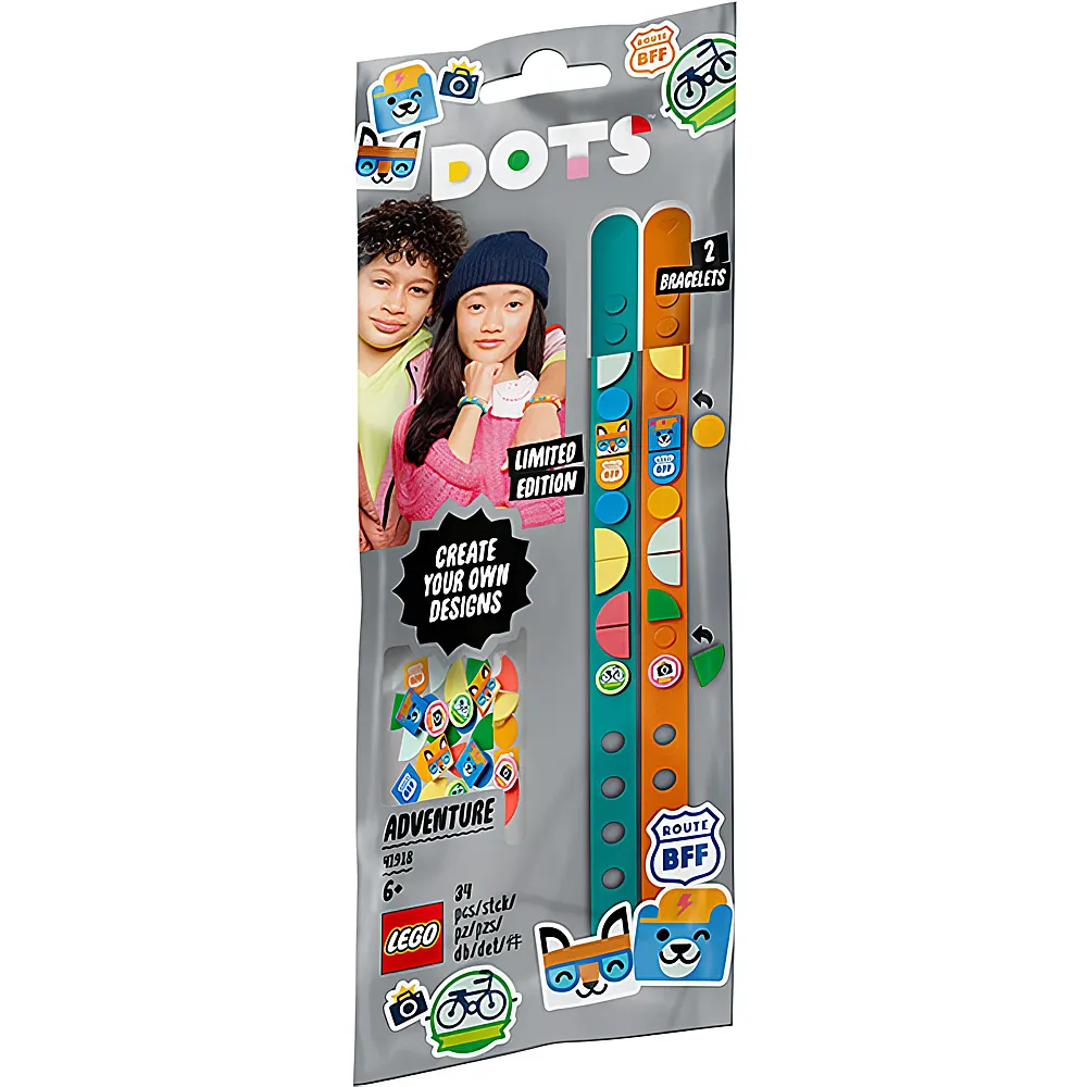 LEGO DOTs Abenteuer Armband 41918