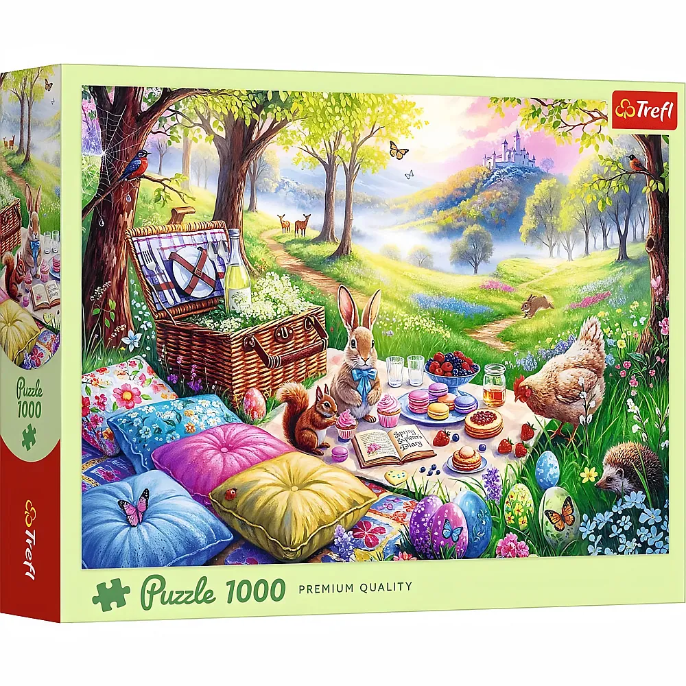 Trefl Puzzle Picnic in the Meadow - 1000 Teile