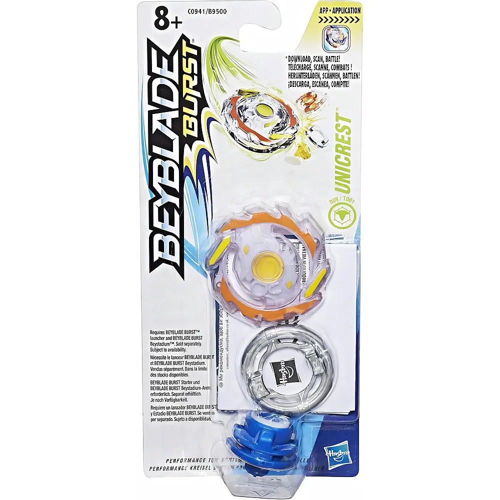 Beyblade Evolution Single Tops Unicrest