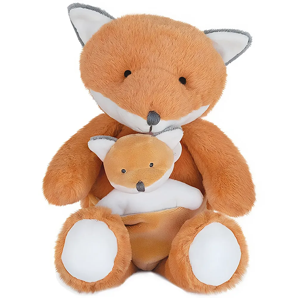 Doudou et Compagnie Fuchs mit Baby - 25 cm