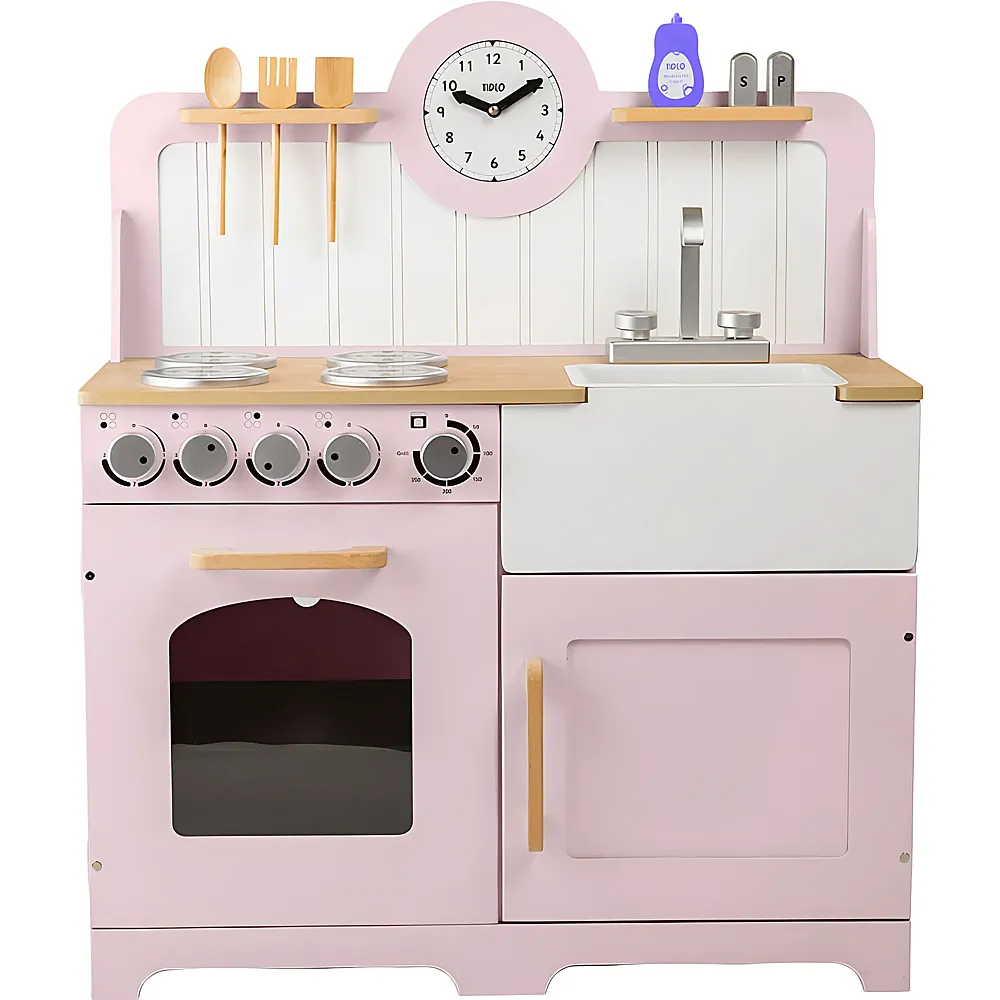 Tidlo Holzspielk�che Rural Pink