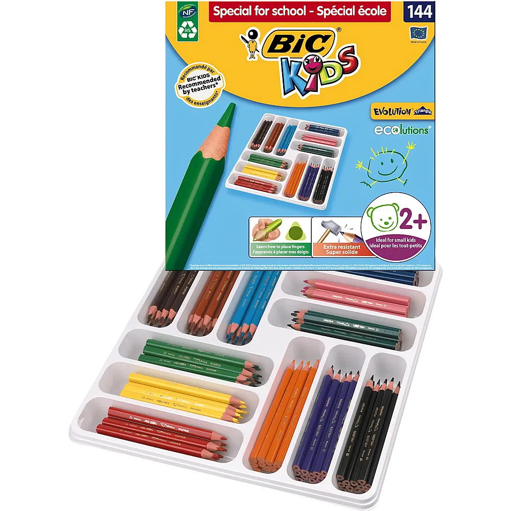 BIC Kids ECOlutions Evolution Dreieck, 144 St�ck.