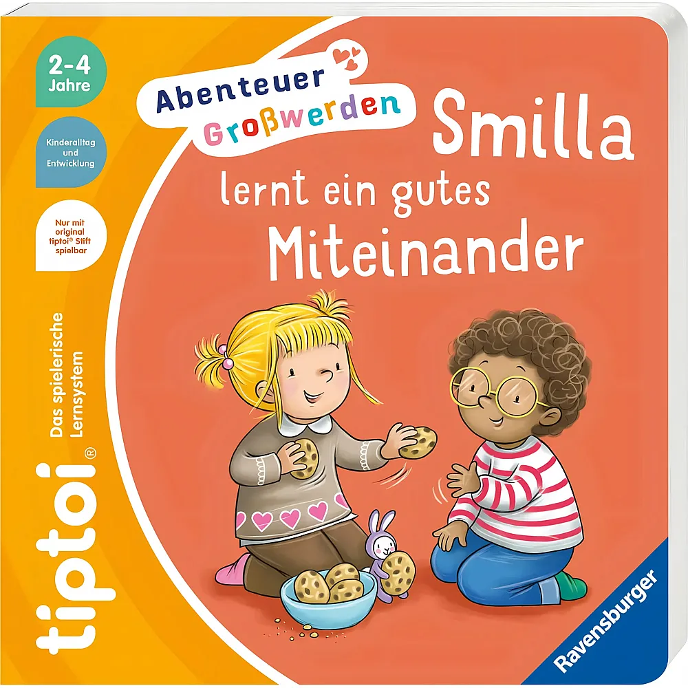 Ravensburger tiptoi Abenteuer Grosswerden - Smilla lernt ein gutes Miteinander
