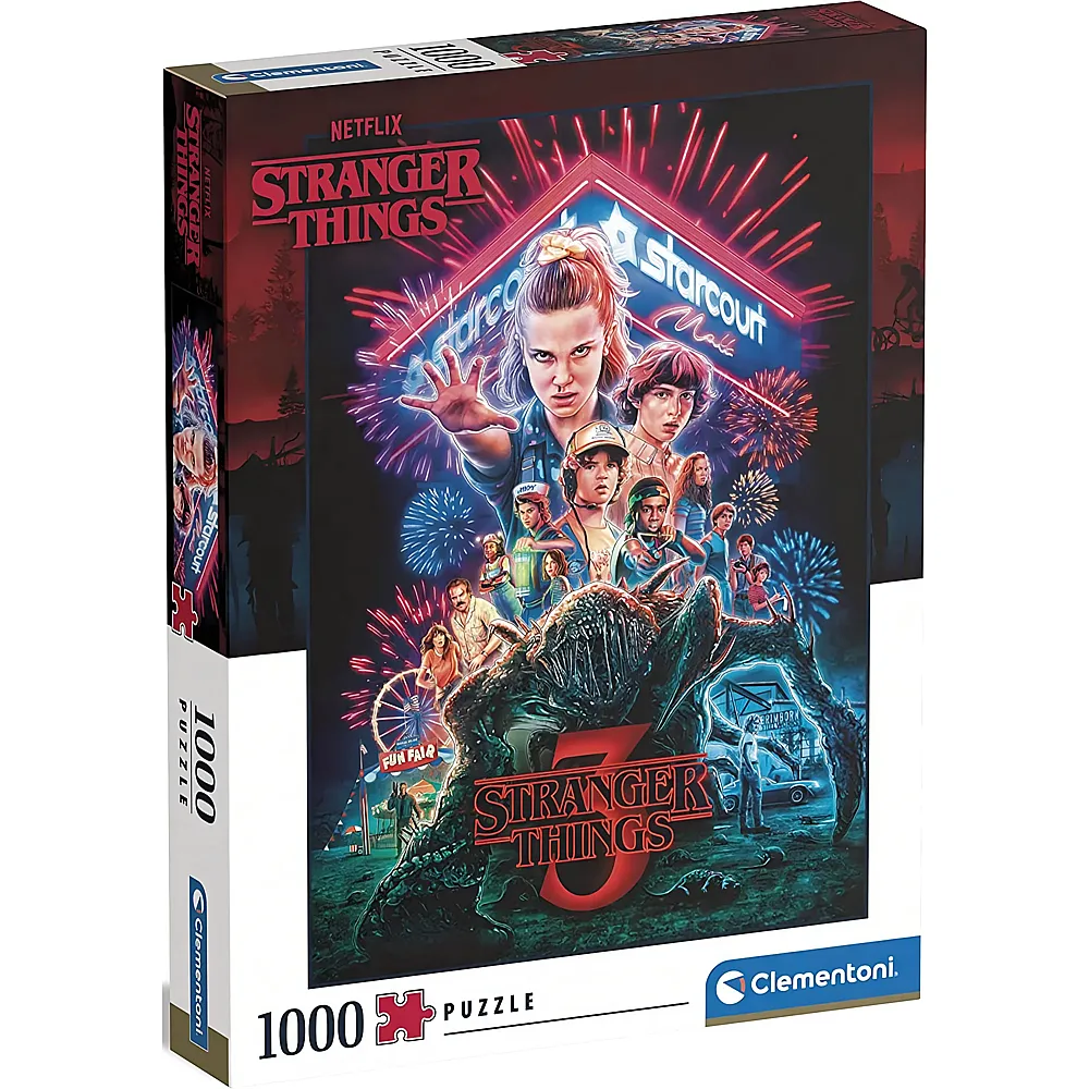 Clementoni Puzzle Stranger Things 1000Teile