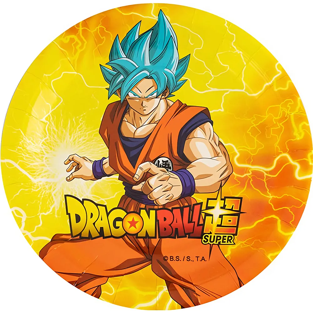 Amscan Dragonball Partyteller - 8 Teile