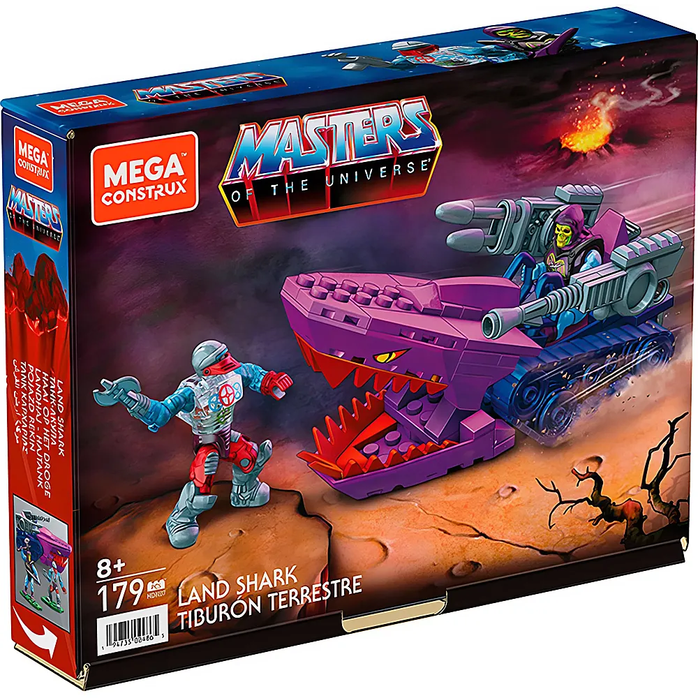 Mega Construx Masters of the Universe Origins Land Shark 179Teile