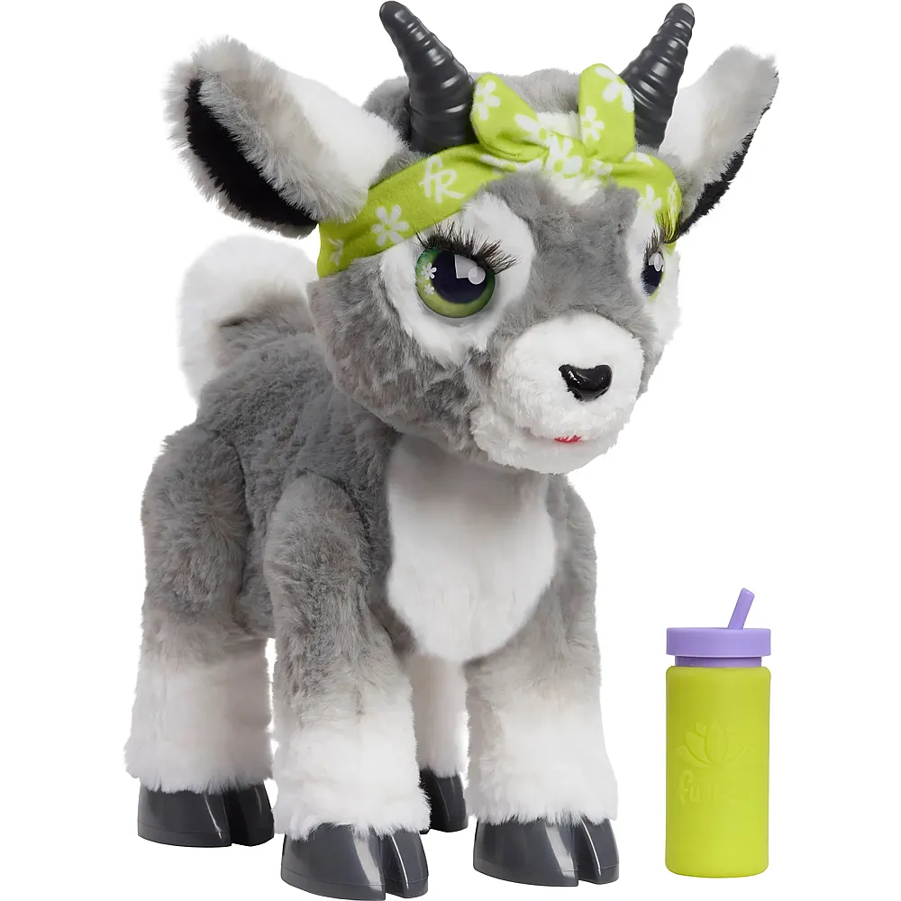 FurReal Daisy Yoga-Ziege mit Bewegungs- und Soundfunktion