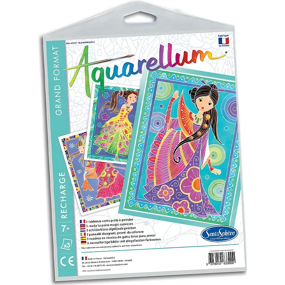 meinspielzeug - Sentosphere Aquarellum Glamour Girls Nachf�llpackung | Malsets