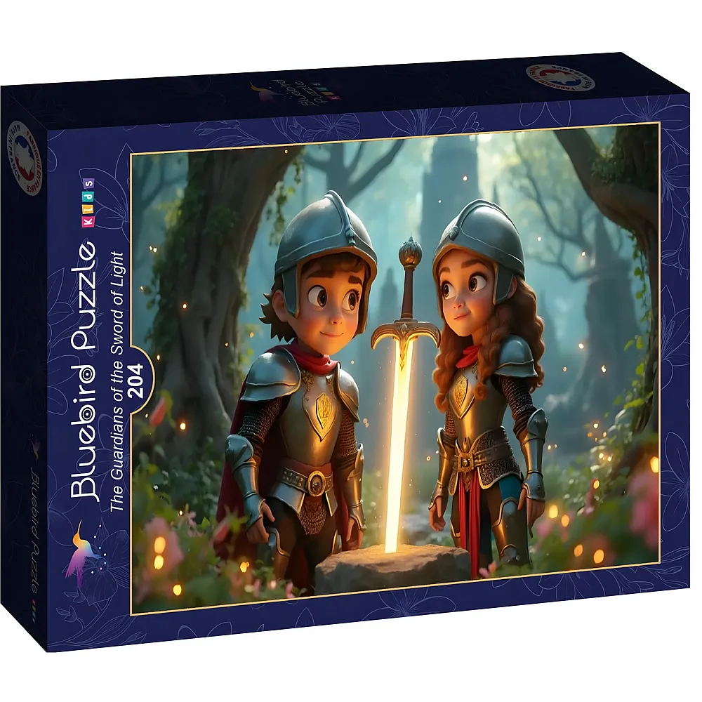 Bluebird Puzzle Die W�chter des Schwertes des Lichts 204Teile