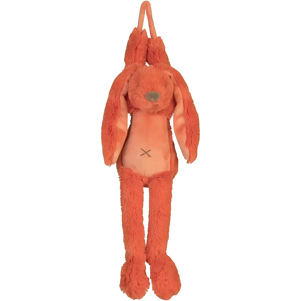 Happy Horse Spieluhr Hase Richie Orange - 34 cm | Spieluhren