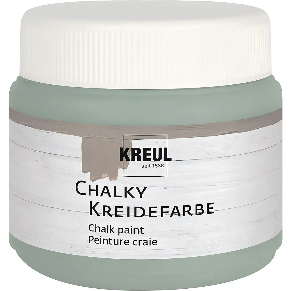 meinspielzeug - Kreul Chalky Kreidefarbe Herbal Green 150ml | Farbe & Kreide