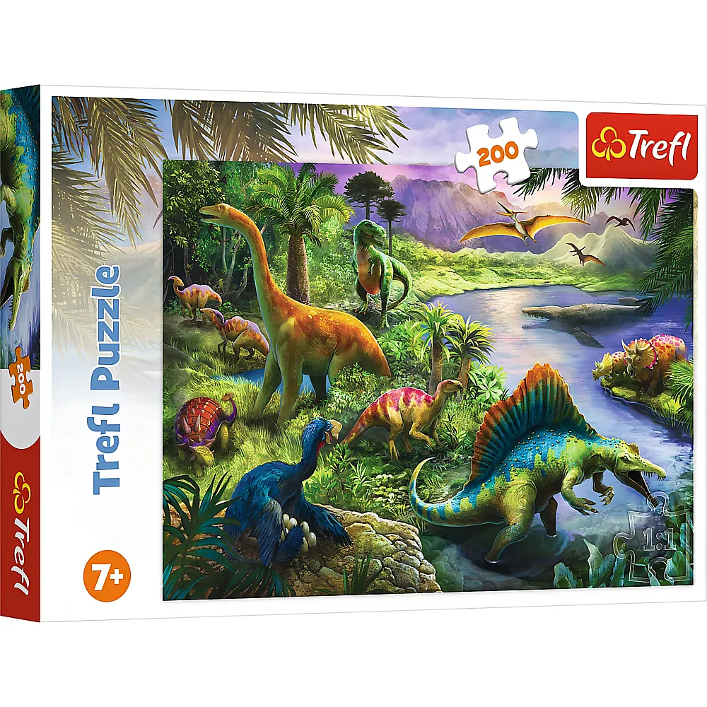 Trefl Puzzle Dinosaurier - 200 Teile