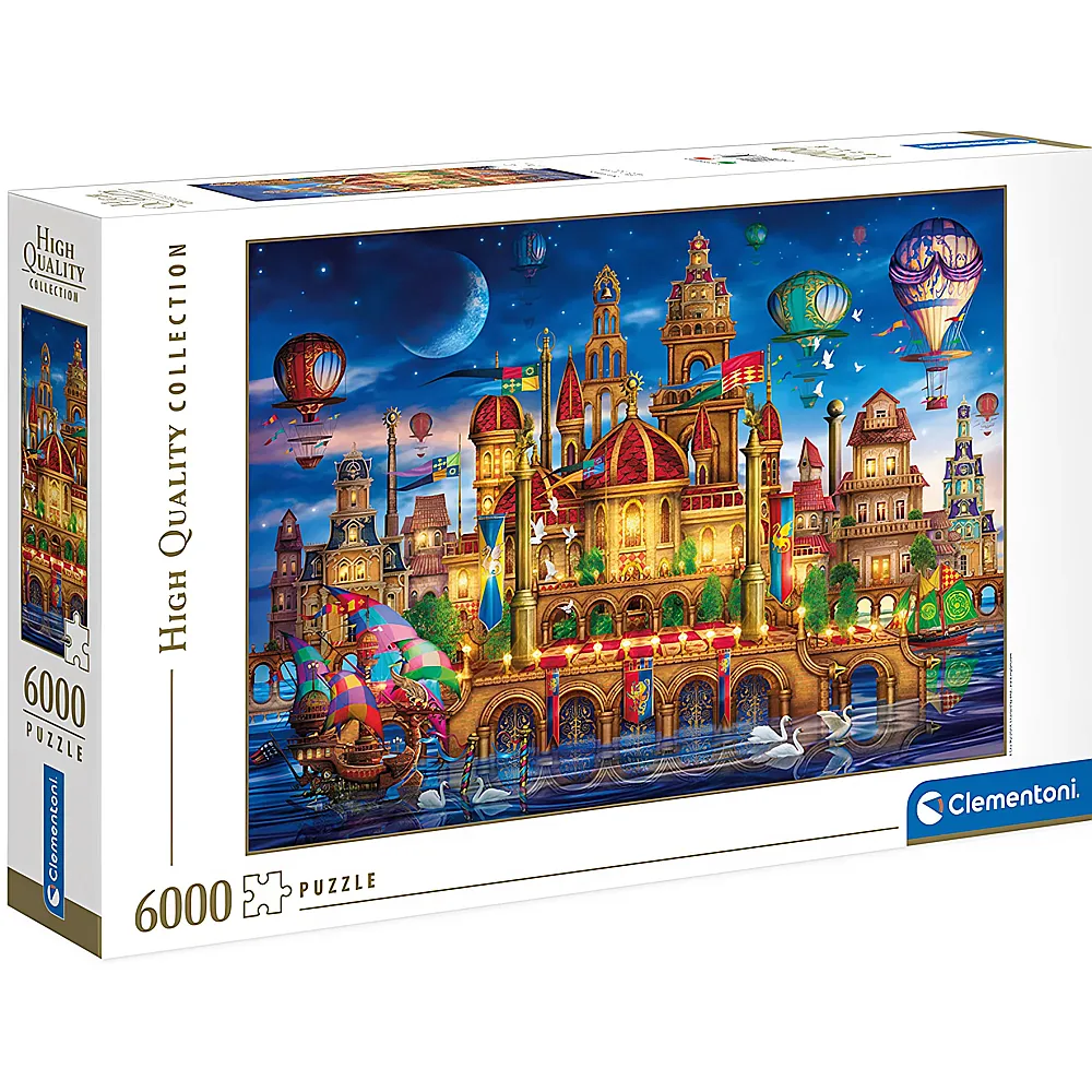 Clementoni Puzzle High Quality Collection Downtown 6000Teile