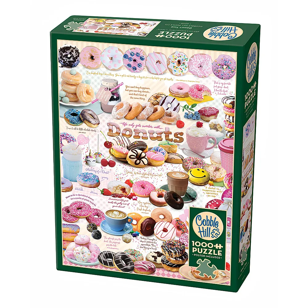 Cobble Hill Puzzle Donut-Zeit - 1000 Teile