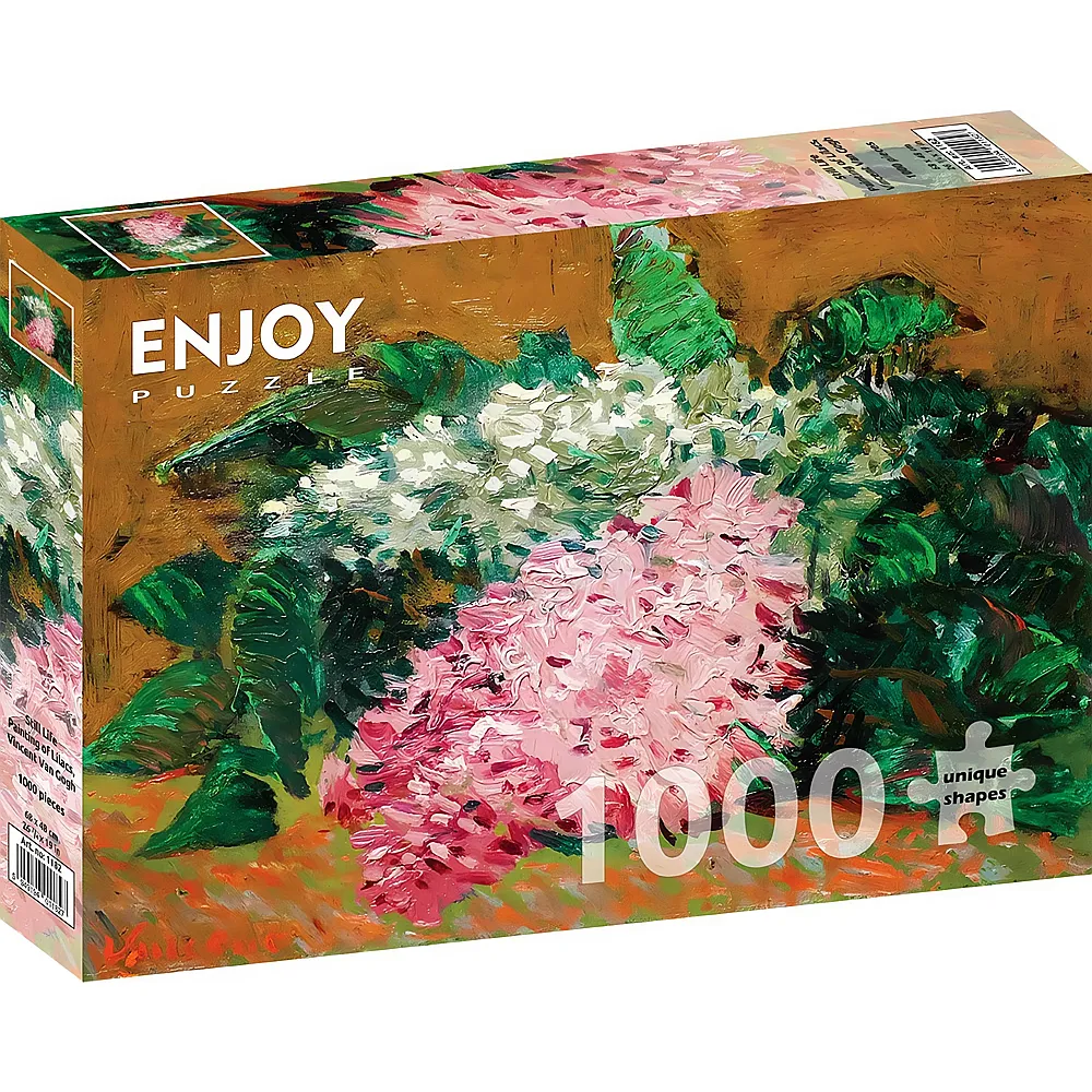Enjoy Puzzle Vincent Van Gogh: Still Life Painting of Lilacs - 1000 Teile