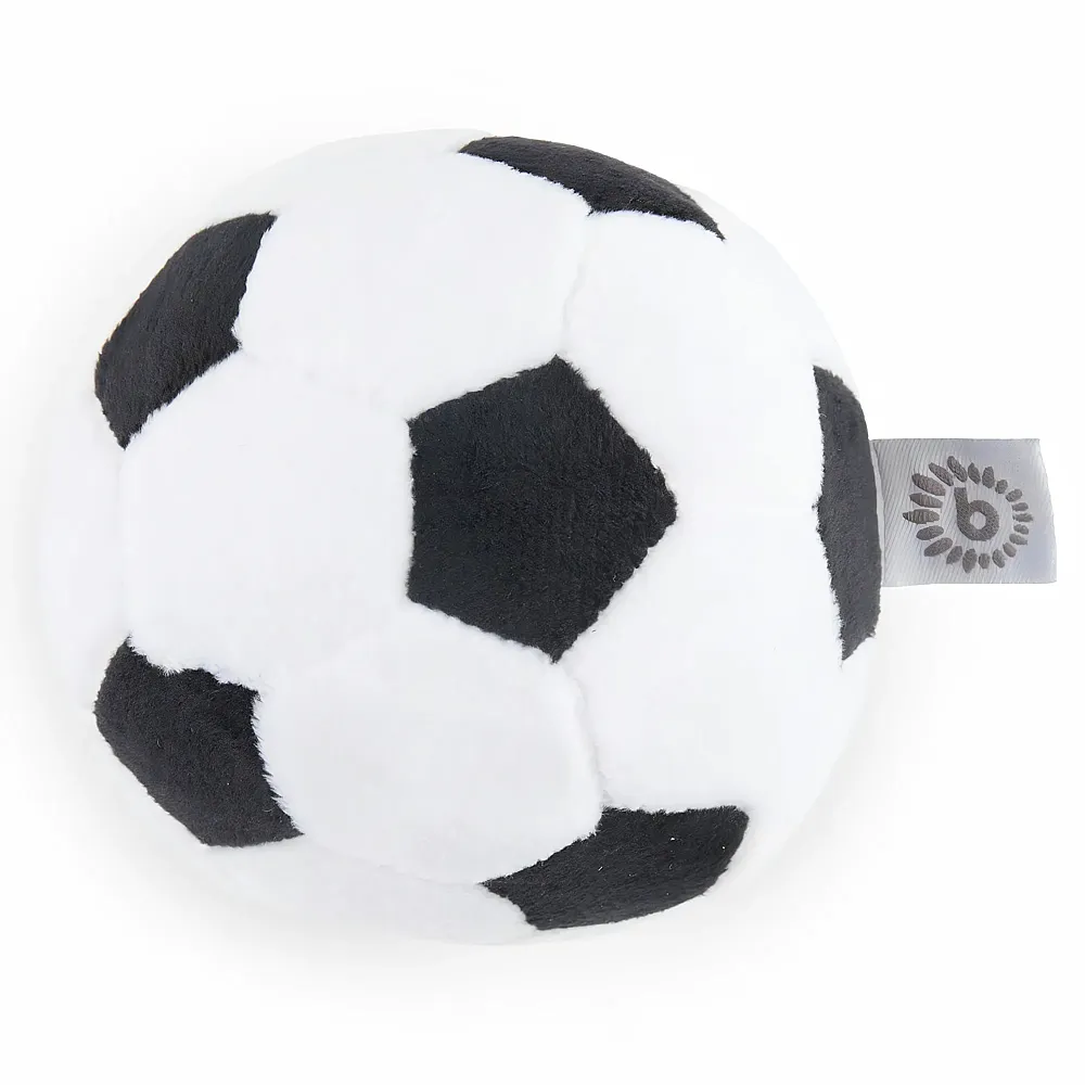Bieco Softball Fussball mit Rassel -  10 cm