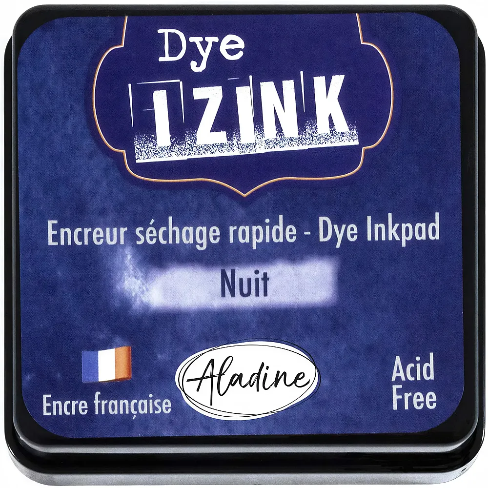 meinspielzeug - Aladine Izink Grosses Stempelkissen Dye Blaue Nacht | Stempelsets