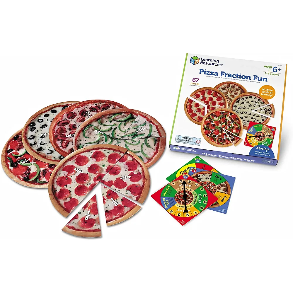Learning Resources Spielspass mit Pizzabruchteilen