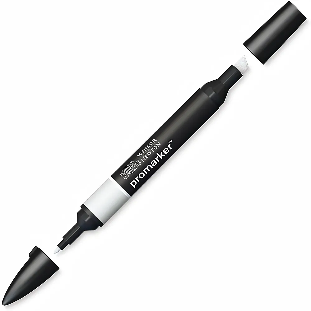 Winsor & Newton Promarker Stift mit 2 Spitzen Eis Grau 1 | Farbe & Kreide