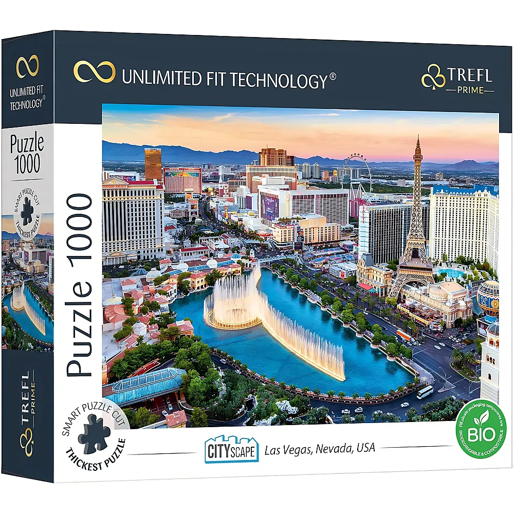 Trefl Puzzle Cityscape Las Vegas, Nevada, USA - 1000 Teile