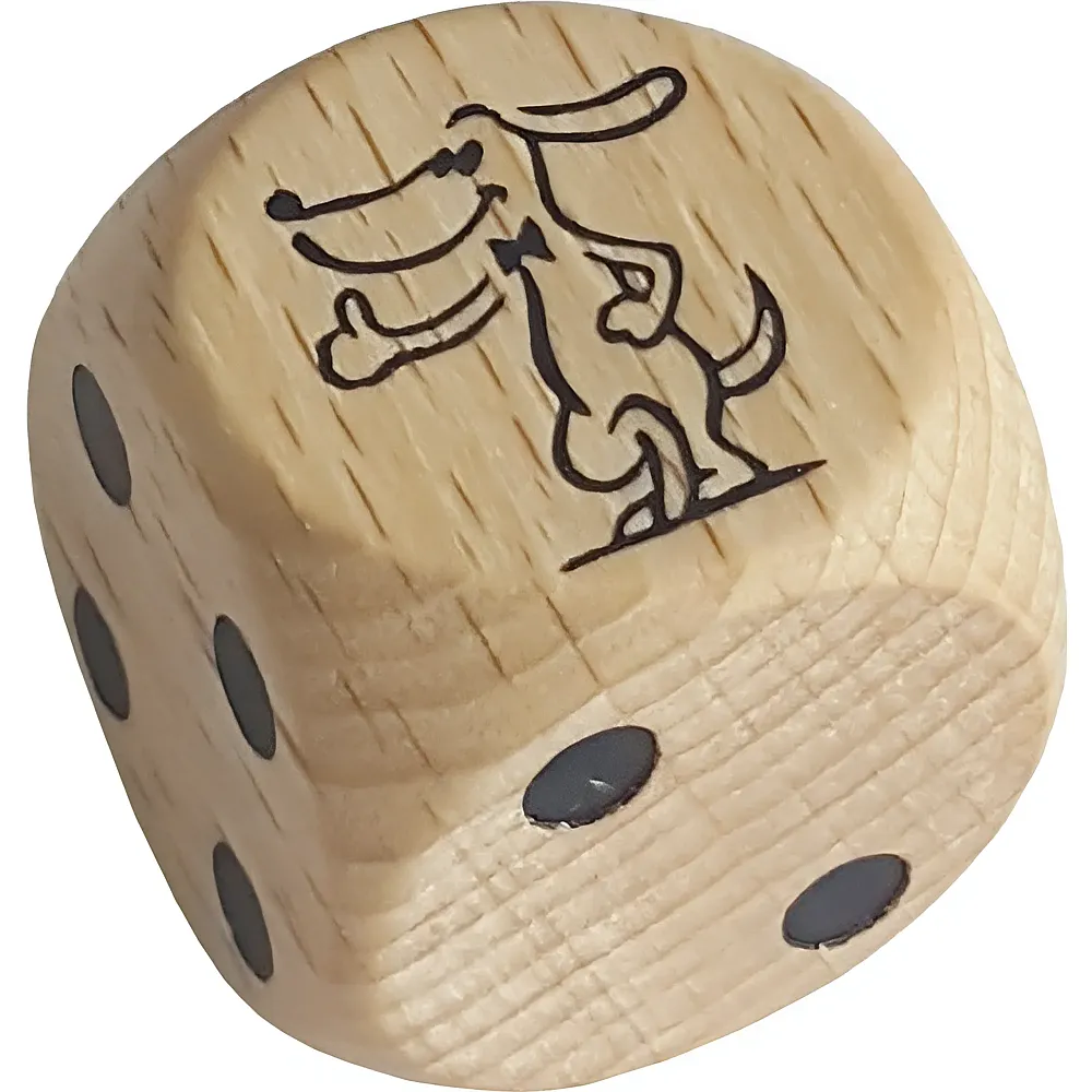 meinspielzeug - Br�ndi Dog Original Holzw�rfel | Familienspiele