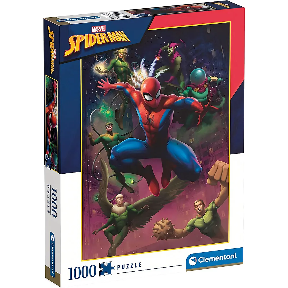 Clementoni Puzzle Marvel Spiderman - 1000 Teile