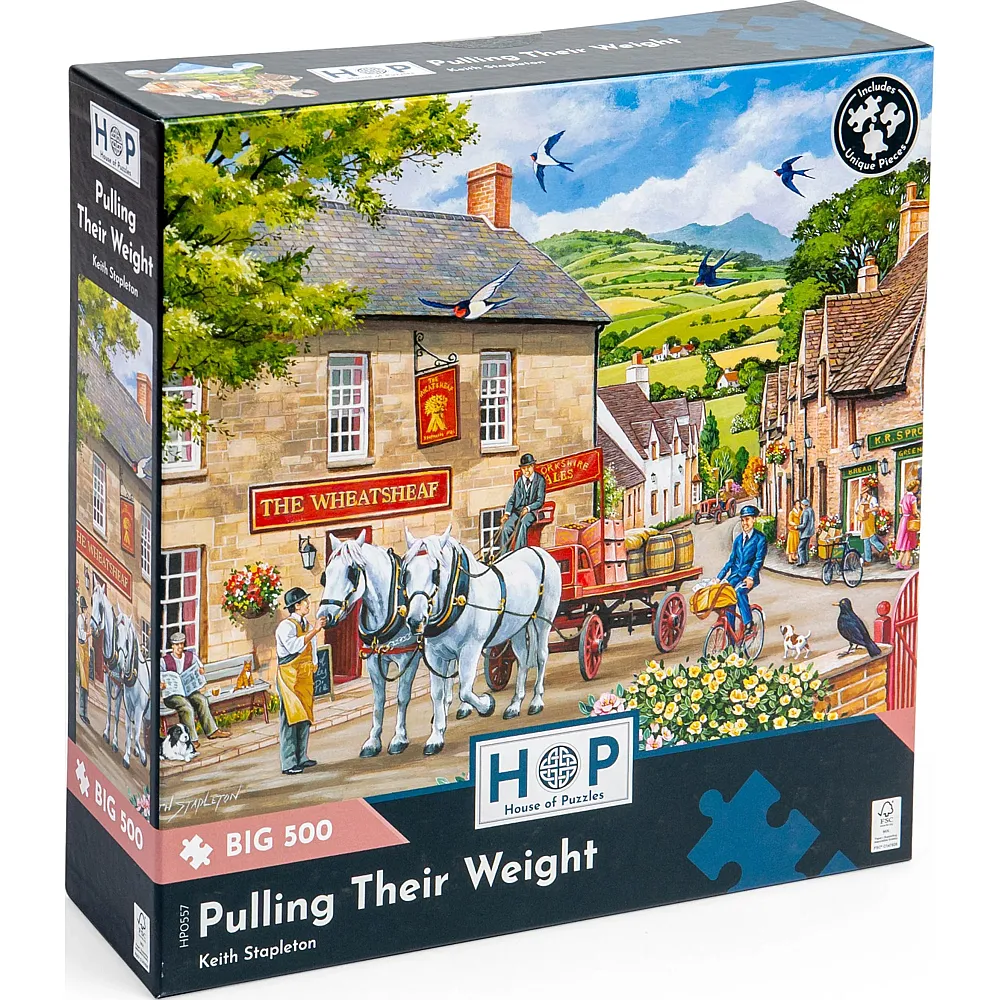 HOP - House of Puzzles Pulling Their Weight - 500 Teile