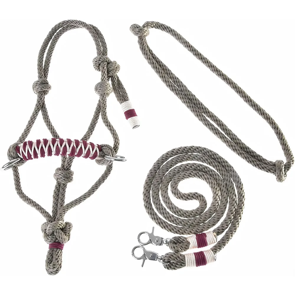 LarDen Hobby Horse Halfter mit Z�gel & Halsring f�r Gr�sse S Steckenpferd Eleganza
