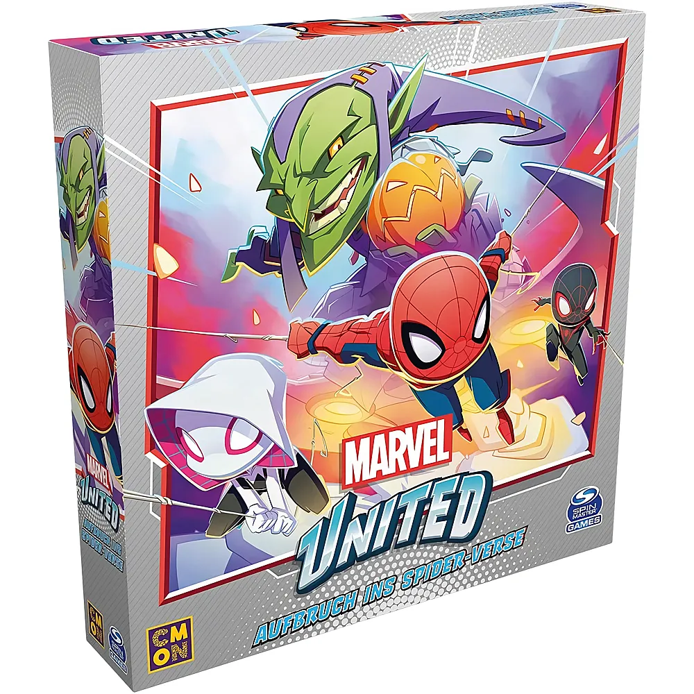 CMON Marvel United Erw. Aufbruch Ins Spider-verse DE