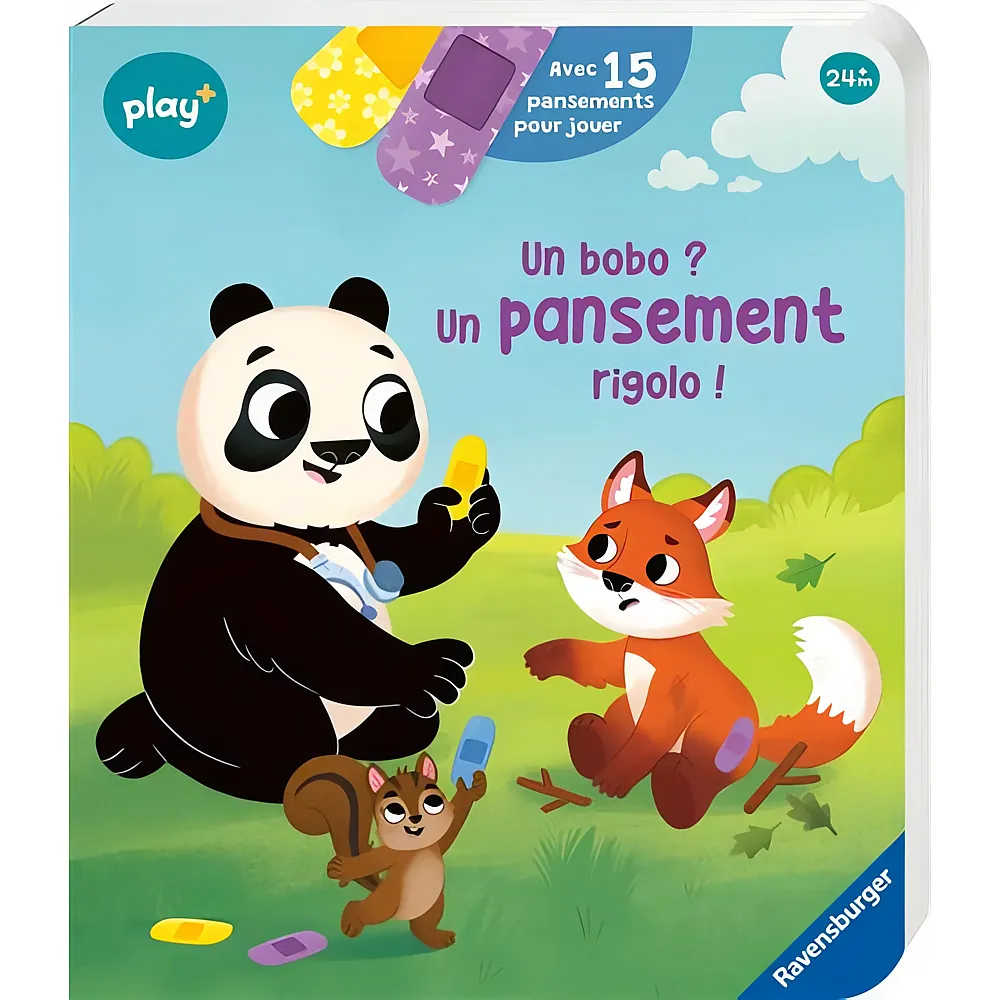 Ravensburger play+ Un bobo  Un pansement rigolo  - Franz�sisch