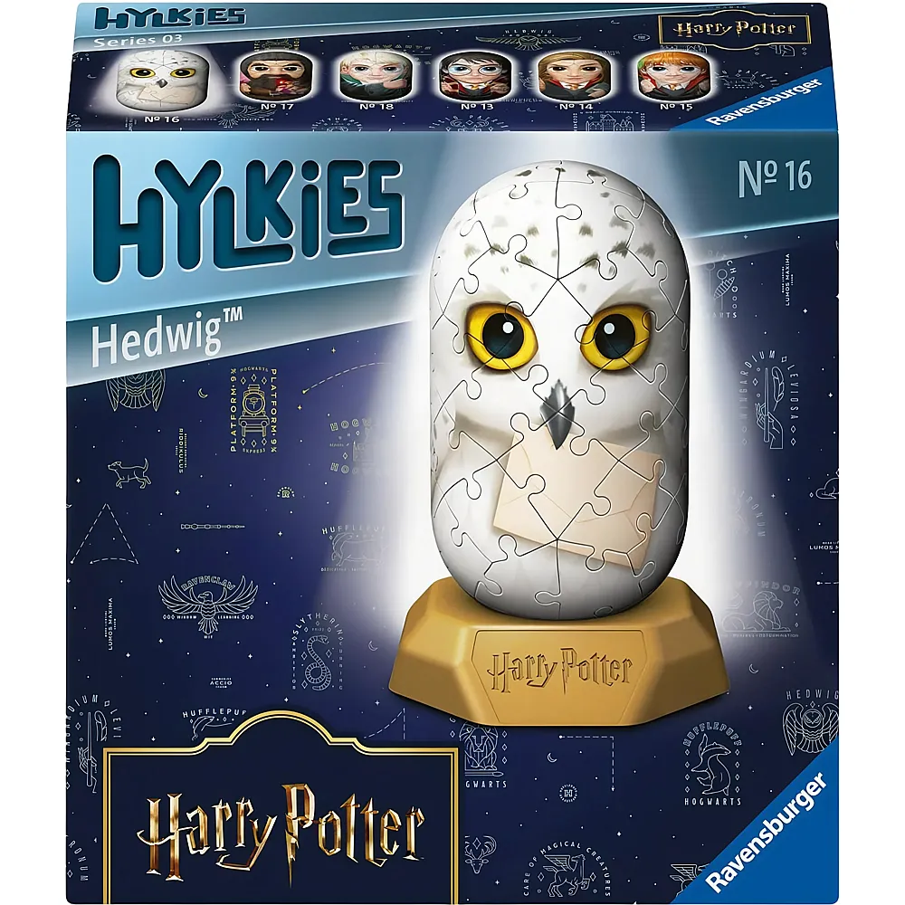 Ravensburger Puzzle Hylkies Harry Potter 3D Hedwig 54Teile